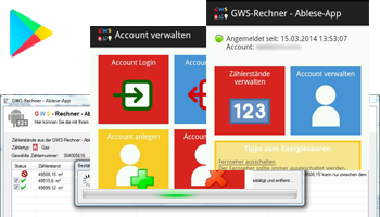 Was ist die GWS-Rechner - Ablese-App